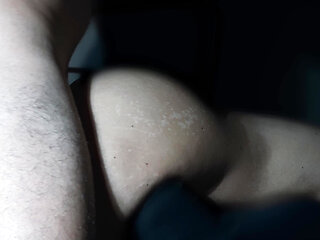 He Rides Me From Behind and Cums in My Asshole