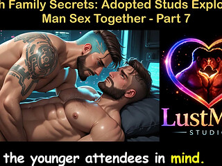 English Audio Gay Sex Story - Ranch Secrets Adopted Studs Explore Raw Man Sex Together - Part 7