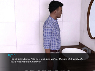 Lancaster Boarding House 5 - Eve Grabs Ryan's Dick and Asks Him to Feel Her Boobs