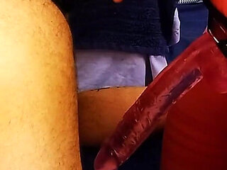 He Likes It When I Fuck Him with a Strap-on.part 2