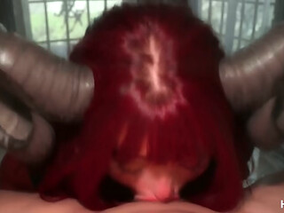 That succubus seduced me with her beauty! She rode my cock like a true demon![AI]
