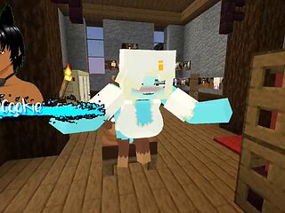 The Jenny mod Fapcraft Minecraft - Its Bia and Allie the genie and I am fucking them both