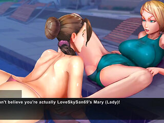 Taffy Tales V0475 Part 56 Foot Sex Pool Party by Loveskysan69