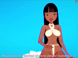 Chel in a bikini POV sex - El Dorado