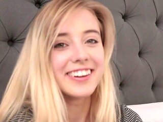 Angelic blonde Haley Reed showcases her fucking talent