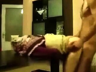 Arab Threesome on Table