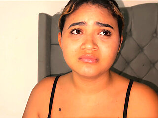 Stepsister Insecure About Her Small Tits Ends Up Fucking Her Stepbrother