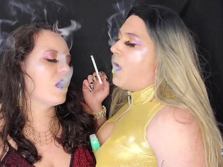 Smoking Ladies Addicted to Misty 120s