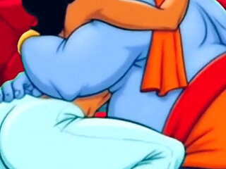 Slutty Princess and a Lustful Genie Rub a Lamp