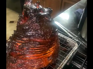 My first time making the ham ?