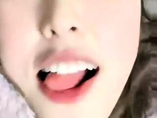 Shy but very cute japanese teen solo fresh pussy playing fun