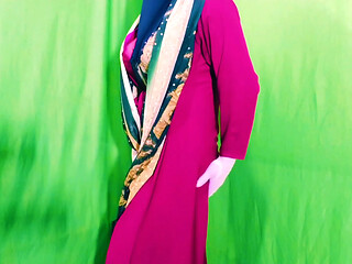 Desi Pakistani hijabi woman