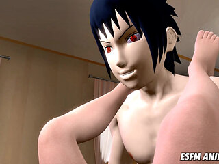 Sasuke With His Friend Wife