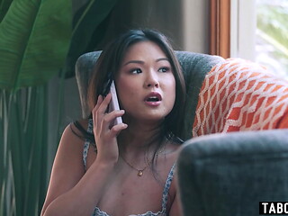 Asian Lulu Chu her new neighbor is her old college professor