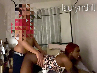 TS Lauryn Drill Taking Creampie From BBC