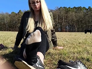 Amateur Trampling brings you Foot Fetish xxx mov