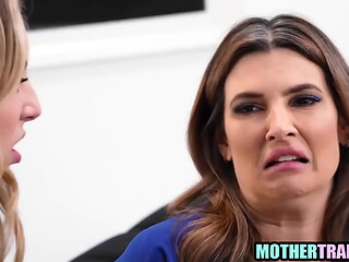Stepsons swap stepmoms for fuck