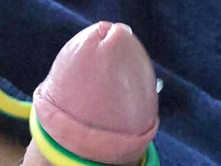 Cumshot with massager 38