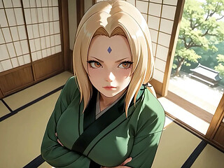 Tsunade special intimate moment MILF Hentai Naruto Boruto