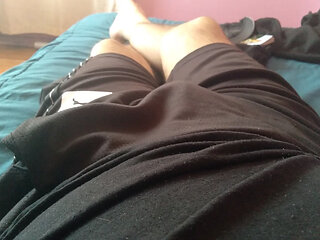 Handsome man shows off his beautiful penis