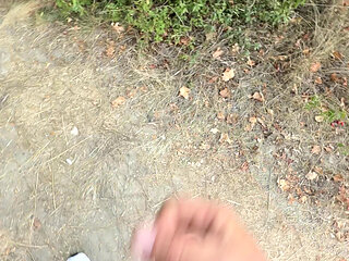 Forest masturbate