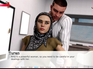 Life in the middle east #8 - Banu dreamed about 2 men and she played with her pussy thinking of all the sex scens she saw.