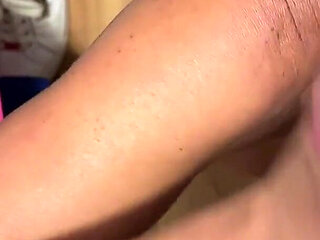 MILF Tatiana Steele Gives Ian a Blowjob in the Closet