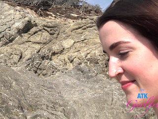 Amateur Becca Blair Vacation BTS POV Public Blowjob Sucks Cock Loves Every Inch
