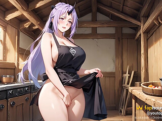 Sion Realized That Cooking Wasn't Her Thing, and Began to Satisfy the Villagers' Sexual Hunger in Ai Adaptations