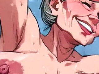 Ai Cartoon Granny Outdoor Titties