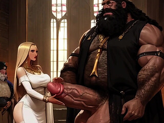 Big Black Warriors Ravage European Maidens