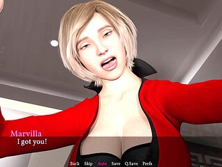 Wild moments in 3D hentai animation