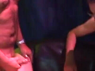 Mature Blonde Stretched Wide in Wild Group Pound