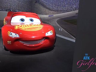 Day Date with Remi Raw at the car museum and back at the room sucking cock: Porn