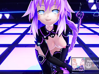 mmd r18 Purple Heart Party Tonight  vr chat fap hero ahegao milf ntr 3d hentai