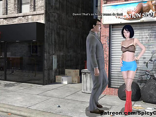 Adventures of Willy D: huge cum load on massive tits, outdoor tits fucking ep 99