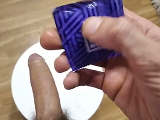 The Dude Found a Condom at Home, but Stepdaddy's It's Too Big and It Won't Fit