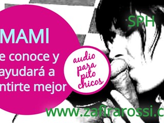 Argentine MILF gives sultry ASMR audio performance