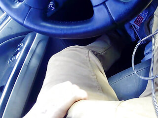 Khakis in a truck