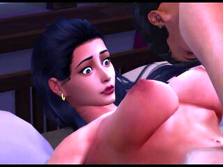 Step Aunty Love My Cock 3D Video