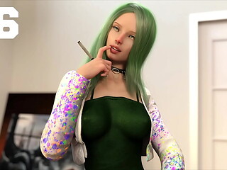 Taboo University #46 - Green Hair Emo Artist Says I am Her Muse