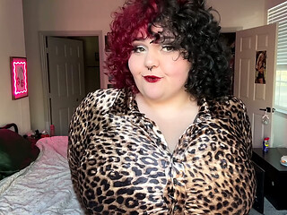 BBW Big Ass Girlfriend Rides Your Cock On The First Date
