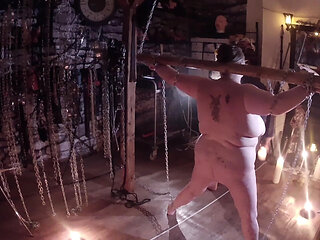 Part 3:- Lanista Bear and Domina Satana. Wax Play and Heat Play