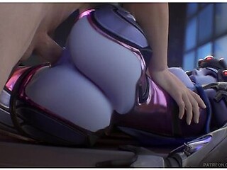 Overwatch Widowmaker Big Ass Fuck