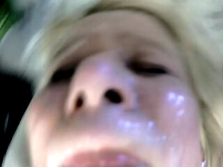 Mature Facial Cum