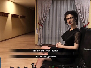 Stepmonster strips and teases in 3D