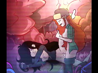 GRAVITY FALLS (FUTA) WENDY ANIMATION ~