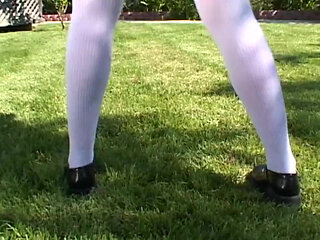 Pussy licking pussy fucking in college uniform