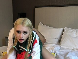 Blonde amateur butt hardcore nailed and ass to mouth