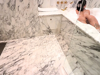 He Didnt Expect That Ending in the Marble Bathroom - Lana Myers